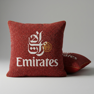 Funda de Cojín Cuadrada de Diseño Artesanal, Bordada y con Cuentas, Personalizable, Moderna y Decorativa para Sofá - Product Image 1