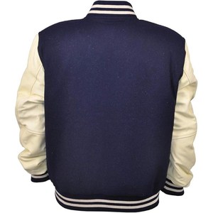 Blouson en cuir premium pour homme style universitaire et motard, imperméable, coupe-vent, respirant, pour l'hiver, élégant et décontracté - Product Image 4