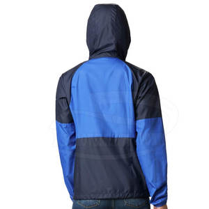 Chaqueta cortavientos de poliéster de nailon Chaqueta cortavientos de secado rápido Chaqueta cortavientos de manga larga - Product Image 3