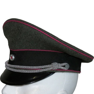 High Quality Made in Pakistan With Embroidered Logo Officer Hats Customized New Design Officer Hats - Product Image 2