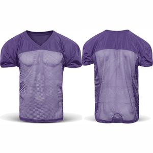 Camiseta de Rugby al por Mayor de Alta Calidad, de Malla de Poliéster, con Logotipo Personalizado por Sublimación, en Blanco, Transpirable, con los Últimos Diseños para Hombre, Estilo Americano - Product Image 1