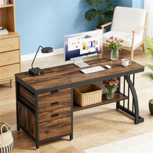 Scrivania per Computer, Tavolo da Studio e Insegnamento per Uso Ufficio - Product Image 2