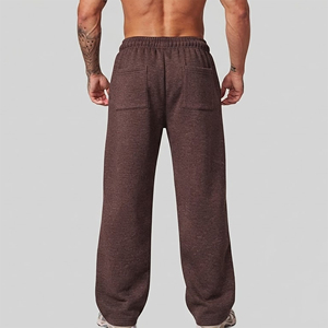 Pantalones Deportivos Casuales de Algodón 100% de Alta Calidad, Corte Recto, Pierna Ancha, Suaves y Holgados para Hombre, Gran Venta - Product Image 3