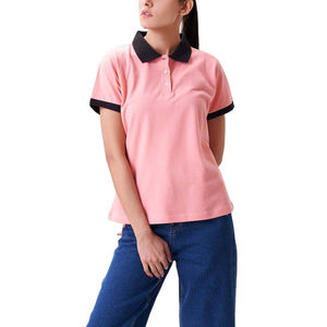 Polo de Mujer de Alta Calidad, Corte Ajustado, 100% Algodón, Buen Precio, con Logotipo Personalizado, Transpirable - Product Image 2