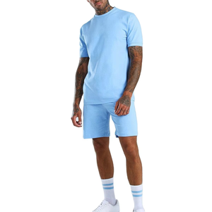 Nouveauté : Ensemble sweat à capuche et short pour homme, haute qualité, 100% coton molletonné, OEM - Product Image 3