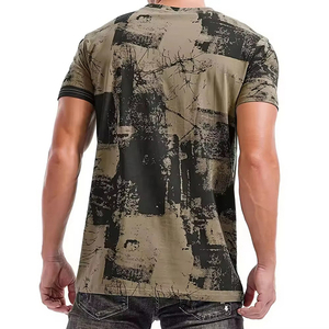 ขายส่ง เสื้อยืดลายพรางต้นไม้ 100% ผ้าฝ้ายแท้ สไตล์ฮิปฮอป ไหล่ตก เสื้อสำหรับล่าสัตว์ แฟชั่นเสื้อยืดโอเวอร์ไซส์ ขายดี - Product Image 2