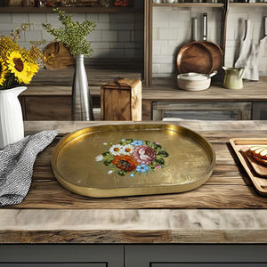 Bandejas para servir en forma de elipse para alimentos, frutas, verduras, carne, desayuno, almuerzo, cena, platos de pan decorativos, decoración, gran oferta - Product Image 1