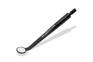 Miroir dentaire microscopique noir de qualité supérieure Optitech Healthcare, diamètre 3 mm, avec une poignée filetée de précision. - Product Image 5