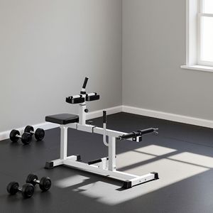 Attrezzatura da Palestra Regolabile in Acciaio per Allenamento della Forza, Macchina per Polpacci Seduti con Carico a Perno, Nessuna Spedizione nei Fine Settimana - Product Image 6