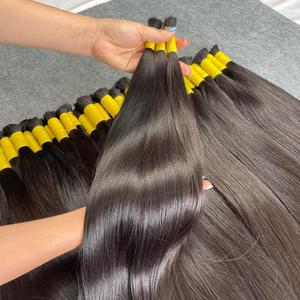 ผมแท้เวียดนาม 100% แบบตรงธรรมชาติ สำหรับต่อผม สีธรรมชาติ ขายส่ง พร้อมส่ง - Product Image 4