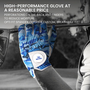 Gants de golf de qualité supérieure, service OEM, design personnalisé, fabriqués avec les meilleurs matériaux, fabricant pakistanais de gants de golf - Product Image 3