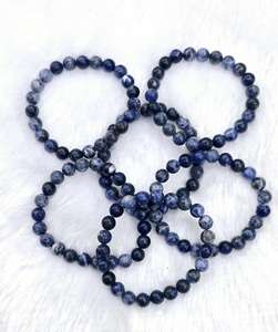 Pulsera de Cuarzo Sphatik Transparente Auténtica, Certificada, para Alineación de Chakras y Meditación, Disponible a Precio con Descuento - Product Image 2