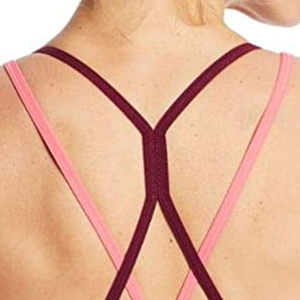 New Arrival Women's Plus Size Workout Sports Bra High Support Breathable Quick Dry Backless Crop Front Logo Yoga Gym Clothing - Product Image 6