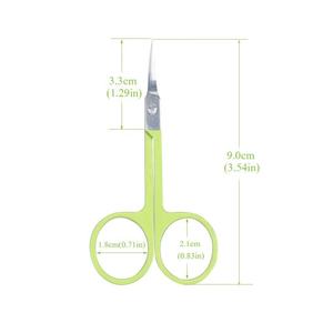 Ciseaux à cuticules à pointe fine pour le nettoyage détaillé des cuticules des ongles et l'élimination des peaux mortes - Product Image 3