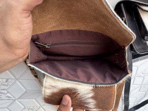 Nouveau Sac Bandoulière Designer en Cuir de Vachette Western, Sac à Main Élégant en Peau de Bœuf, Style Bohème, Grande Vente, Sac Multi-usages pour Femme - Product Image 6