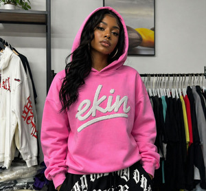 Sudadera con Capucha de Invierno para Serigrafía, Personalizada, de Poliéster/Nylon, con Forro Polar, Impresión de Logotipo, Opciones OEM/ODM - Product Image 3
