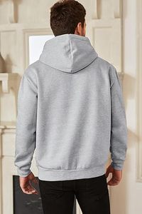 Nuevas Sudaderas con Capucha para Hombre, de Invierno, Manga Corta, Impresión Digital, Forro Polar, Impermeables, de Secado Rápido, Deportivas, Casuales, de Color Sólido - Product Image 3
