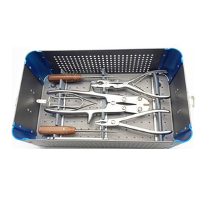 Kit de Instrumentos para Mini Fracturas, Manual, Acero Inoxidable, Veterinario, Set de Instalación de Fracturas Pequeñas 1.5 2.0 2.4mm, Sistema Ortopédico - Product Image 3