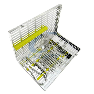 Kit Completo de Instrumentos Médicos para Cirugía Oral e Implantología, Kit Veterinario de Microcirugía Dental de Acero Inoxidable - Product Image 1
