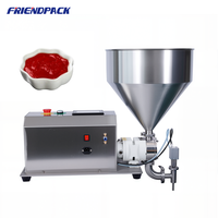 Machine de remplissage UPK à pompe rotative à moteur servo à buse unique pour liquides, pâtes, beurre de cacahuète, lotions, crèmes, confitures et produits cosmétiques