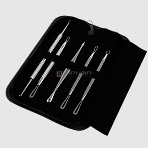 Buy Premium Custom Travel Friendly Black Case Manicure Pedicure <b>Set</b> High Quality Stainless Steel <b>Nail</b> Grooming Kit - Product Image 1
