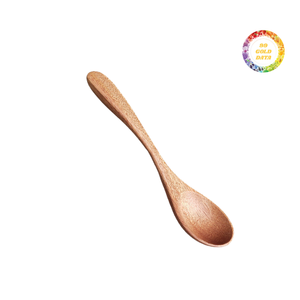 Cuchara de Madera Simple para Cocinar, Mezclar y Servir Alimentos - Product Image 6