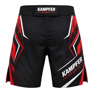 Pantalones Cortos de MMA para Hombre, Nuevo Modelo, 100% Poliéster, Tejido Elástico, Transpirable, de Secado Rápido, para Entrenamiento de Lucha UFC, Ropa Deportiva a la Moda - Product Image 2