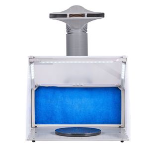 Kit Cabina di Verniciatura Portatile per Aerografo con Luci LED e Ventola di Aspirazione Certificato ISO per Uso in Forno - Product Image 1