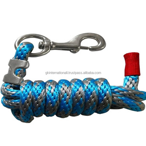 Vente en gros de cordes de plomb pour chevaux équestres et accessoires faits à la main en coton solide PP corde de plomb pour chevaux - Product Image 6