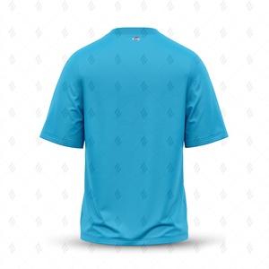 Camiseta de Algodón Lisa para Hombre al por Mayor, 180 GSM, Tejido Cómodo, Producción OEM, Marca Privada, Ropa Casual Diaria - Product Image 3