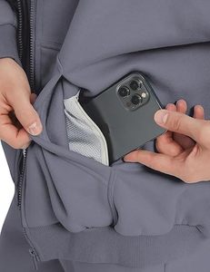 Vente en gros de sweats à capuche zippés pour hommes, respirants, 300 g/m², en coton lourd et polaire polyester, avec logo personnalisé, streetwear, vêtements d'hiver, Pakistan - Product Image 4
