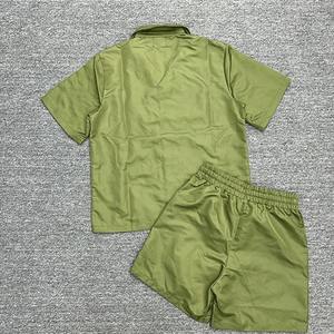 Conjunto de Camiseta y Pantalones Cortos de Verano para Hombre, Transpirable, de Secado Rápido, Ligero, Informal, Deportivo, Fabricante OEM 2026 - Product Image 2