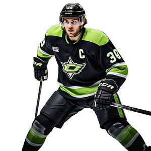 ชุดกีฬาชายเสื้อกีฬาฮ็อกกี้น้ำแข็งแบบสั่งทำชุดเครื่องแบบพิมพ์ซับลิเมชันส่วนตัวพร้อมชื่อทีม - Product Image 4