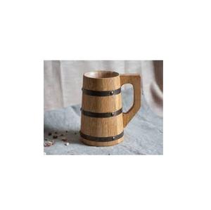 Taza de Madera para Beber a Precio Muy Bajo, Hecha a Mano por el Fabricante, el Mejor Diseño, Taza de Madera Natural, Aspecto Nuevo - Product Image 2
