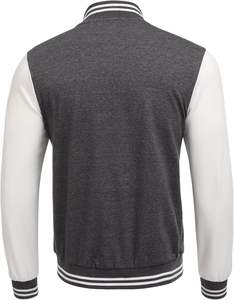 Chaquetas Varsity Cortavientos para Hombre, Primavera/Otoño, Chaqueta de Béisbol de Alta Calidad, Impresión de Logotipo Personalizado, Chaqueta Sencilla - Product Image 3