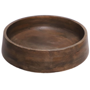 <b>Wooden</b> Decorative Bowl SB-025 | Handcrafted Home Decor | Aqdus Saleem - Product Image 1