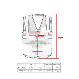 Gilet de sécurité haute visibilité personnalisé pour les professionnels de l'urgence médicale, vêtements de travail pour les premiers secouristes et les ambulanciers avec logo, gilet médical confortable à haute visibilité - Product Image 6