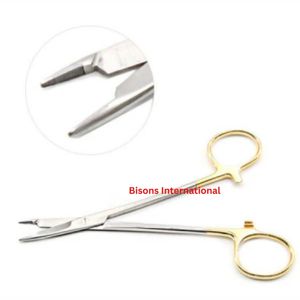 กรรไกรจับเข็มแบบแมนนวล Olsen Hegar จากยุโรป ขายส่ง |   เครื่องมือผ่าตัดสแตนเลสสตีลที่ได้รับการรับรองมาตรฐาน CE ทังสเตนคาร์ไบด์ - Product Image 3