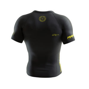 Rashguard MMA de Alta Calidad Hecho a Medida, Corto, de Spandex/Poliéster, UPF50+, Impresión por Transferencia de Calor, Ecológico, 180g, Secado Rápido, Unisex - Product Image 2