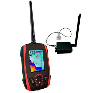 เครื่องหาปลาไร้สายระยะไกลระดับมืออาชีพ 300 ม., จอ LCD ความละเอียดสูง 3.5 นิ้ว, เครื่องวัดความลึกโซนาร์แบบพกพาสำหรับเรือตกปลาและกิจกรรมกลางแจ้ง - Product Image 1