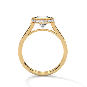 14K GOLD LAB GROWN Diamond <b>Ring</b> 18K Solid Gold Womens Engagement Classic Style IGI Certified ENGAGEMENT <b>RING</b> ANNIVERSARY GI - Product Image 5