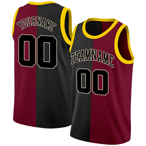 Camiseta de Baloncesto Personalizada para Hombre, Sublimada, Transpirable, 100% Poliéster, Malla sin Costuras - Product Image 1