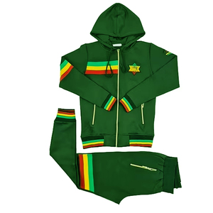 Conjunto Deportivo Informal de Poliéster de Buena Calidad, Diseño Personalizado, Ajuste Cómodo, Secado Rápido, Ropa Deportiva Informal Estampada - Product Image 1