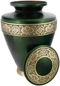 Urnes funéraires décoratives en laiton pour adultes, faites à la main, pour hommes et femmes. - Product Image 4