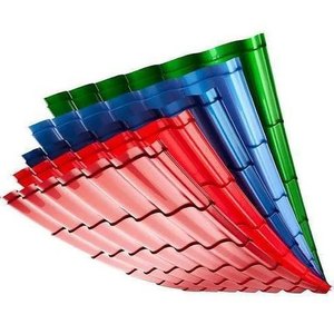 แผ่นหลังคาเหล็กชุบสังกะสีลูกฟูก TATA สำหรับอาคารอุตสาหกรรม เชิงพาณิชย์ การเกษตร และที่อยู่อาศัย - Product Image 1