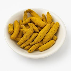 Doigts de curcuma séchés bruts de qualité supérieure, 100 % naturels, durée de conservation de 24 mois, achat en gros direct usine pour les acheteurs mondiaux - Product Image 1