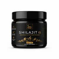 Résine de Shilajit d'Origine Naturelle 40g 100% Pure Végétalienne Complément Alimentaire pour l'Énergie et le Soutien Immunitaire - Usage Adulte