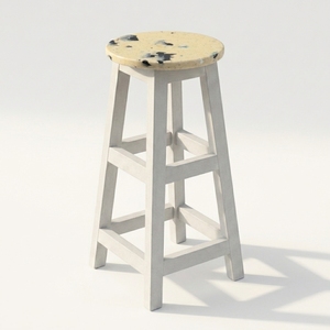 4GoodThings Recycled Plastic Eco-Friendly Durable Bar <b>Stool</b> Minimalist Design Wood Frame Home Bar Hotel Farmhouse <b>Dining</b> Outdoor - Product Image 1
