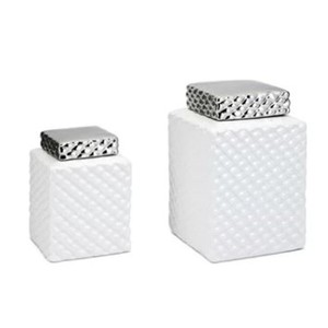 Bocaux décoratifs élégants de différentes tailles en verre et métal – Ustensiles et outils pour la maison et la cuisine – Articles de cuisine très demandés - Product Image 2