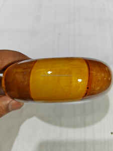 Brazaletes de latón del fabricante de resina Vintage de color clásico con perlas, diamantes, regalos de aniversarios cristianos florales - Product Image 4